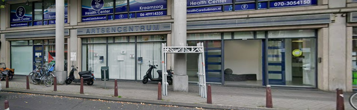 HCS ingang gezondheidscentrum